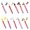 10pcs, variant on Anti-Mould and Waterproof Joint Pen for Ceramic Tiles Grout Marker Pen | Fast Drying Grout Touch up Pen Paint with Replacement Nibs Repair Marker for Tiles Lines Bathroom Kitchen Glass Wall Floor