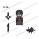 thumbnail image 1 of Figuras de acción de Naruto Might Guy, juguete de ladrillos para montar, figuras de anime, regalo, Sarutobi, Asuma, Sasori, KDL810, KDL811 qym unisex, 1 of 2