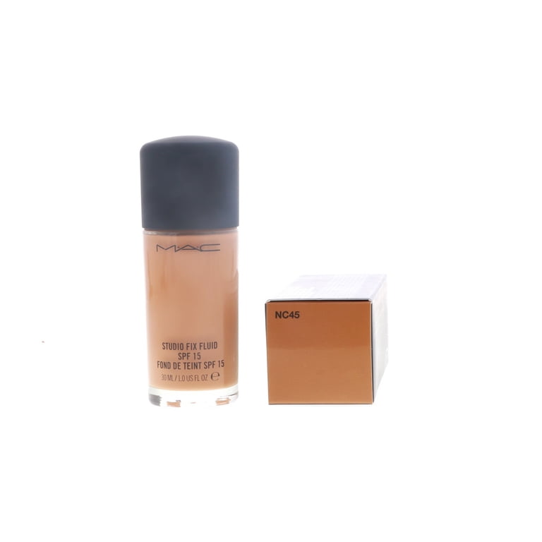 MAC Studio Fix Fluid SPF15, NC45, 1 oz - Walmart.com