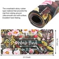 thumbnail image 2 of Desk Mat, Decor Extended Gaming Mouse Pad Large 31.5" x 15.7" XL Keyboard pad with Stitched Edges Non Slip Base, Water-Resistant Computer Laptop Desk Pad for Room Decor (Floral Wreath), 2 of 6