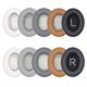 thumbnail image 4 of Cateissary Almohadilla para la oreja Cojín Auriculares de cuero montados en la cabeza Accesorios transpirables Reemplazo para auriculares 700 Gris Relojes inteligentes Gris claro, 4 of 6