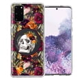 thumbnail image 1 of MUNDAZE Samsung Galaxy S20 Romance Is Dead Valentines Day Halloween Skull Floral Autumn Flowers Double Layer Phone Case Cover, 1 of 3
