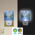 thumbnail image 2 of Yayeee LED Plug in Night Light for The Home with Auto Dusk to Dawn Light Sensors, 2 Pack, Blue Sky and River, 2 of 6