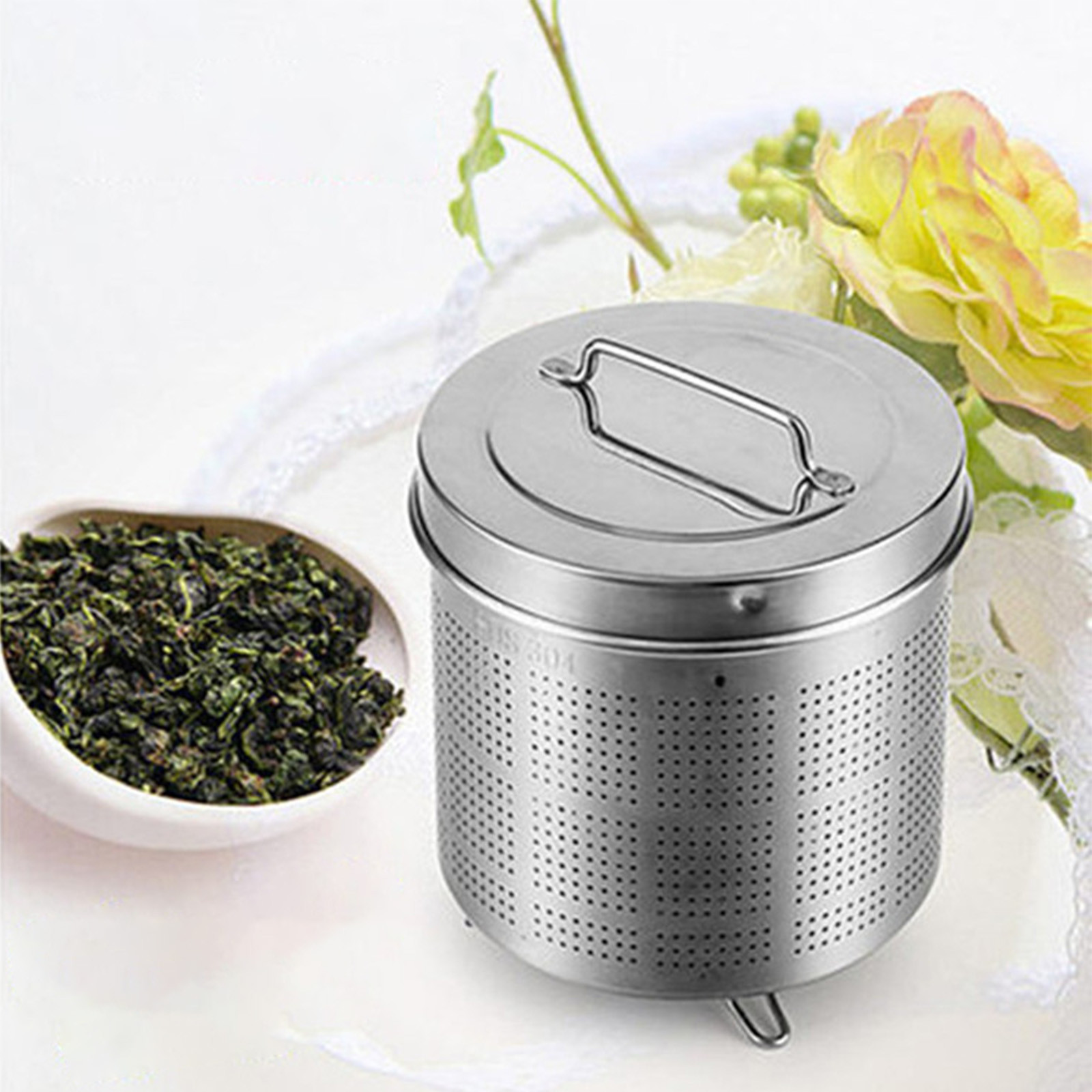Shldybc Large Tea Infuser for Loose Tea and Spice Infusers, Large Ultra