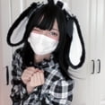 thumbnail image 2 of Jiibva Japanese Bowknot Plush Bunny Hair Hoop Ribbon Lace Lolita Rabbit Ears Headband Furry Cute Hair Bands Head Accessories, 2 of 7