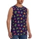 thumbnail image 2 of Fotbe Mexican Frogs Men's Camiseta sin Mangas Estampada para Hombres, Playera Casual para Gimnasio, Entrenamiento, Playa-Medium, 2 of 7