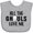 AC-Heather Grey, variant on Inktastic All The Ghouls Love Me with Ghost Boys or Girls Baby Bib