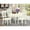 White, variant on East West Furniture Dining Room Set Oak, MZNO5-OAK-W