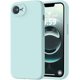 thumbnail image 1 of Funda de Silicona Premium, Forro de Microfibra Suave, a Prueba de Golpes, para iPhone 16e/17e 6.1", Menta, 1 of 7