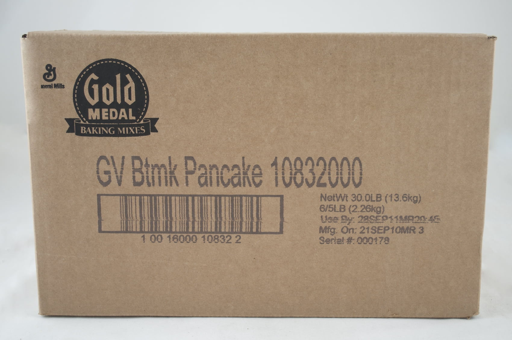 (Price/Case)Gold Medal Baking Mix Golden Valley Complete Buttermilk Pancake Mix 5 Pounds Per Pack - 6 Per Case