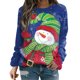 thumbnail image 1 of Sudadera de cuello redondo transpirable cómoda de manga larga con estampado de moda para mujer Fridja bvmnju6609, 1 of 5