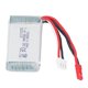 thumbnail image 1 of Batterie au lithium 7,4 V 850 mAh avec prise rouge JST de remplacement 703048 pour avion télécommandé WLtoys V912 V262 V333 V353 BQ202, 1 of 4