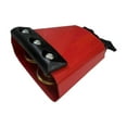 thumbnail image 1 of Generador de ruido de cencerro, cencerro de percusión manual con tira de silenciador, accesorio para batería, cencerro para animar las festividades Rojo, 1 of 8