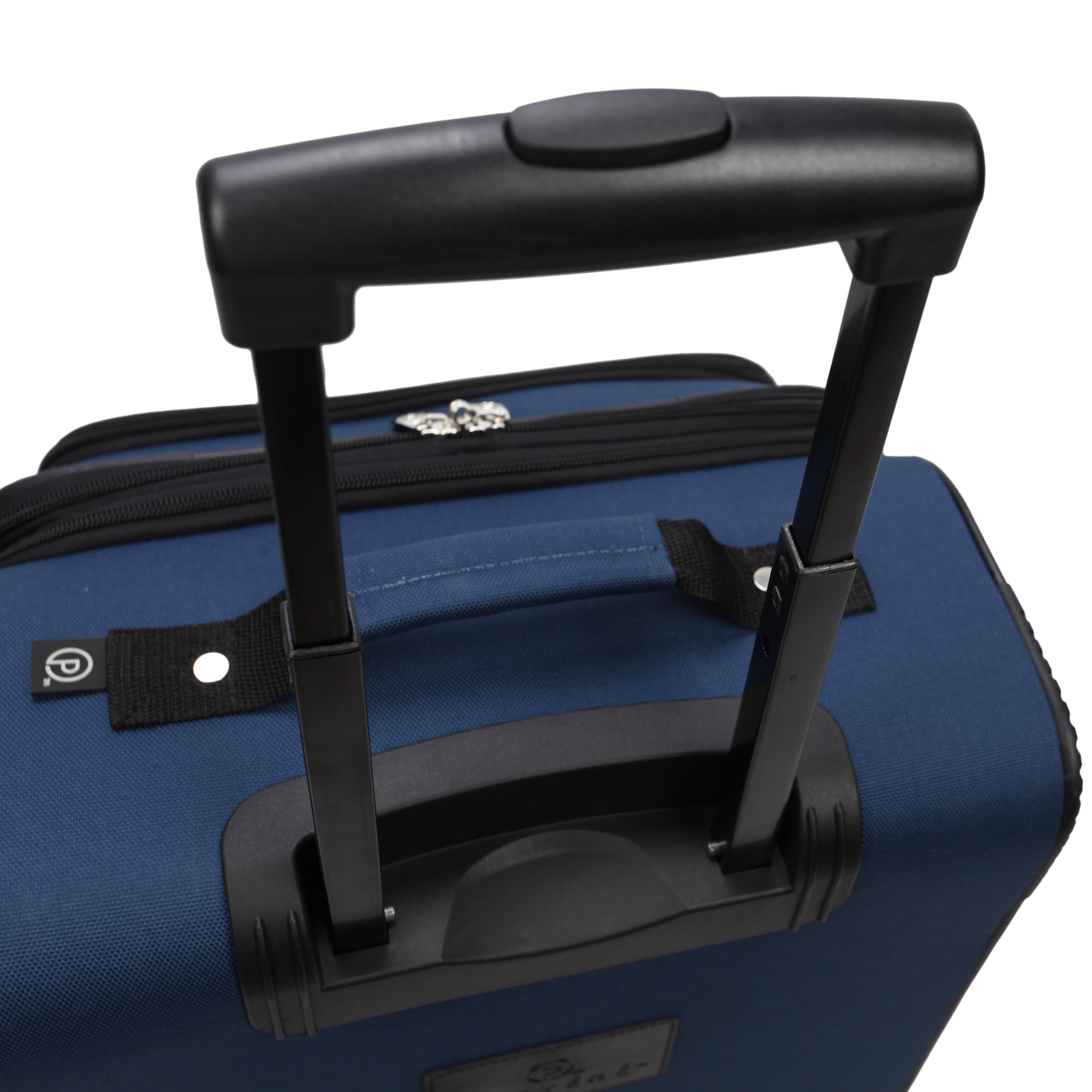 Protege 21" Carry-on Elliptic 4-Wheel Spinner Luggage, Blue(Walmart Exclusive)