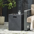 thumbnail image 1 of Support de Réservoir de MGO, Couvercle Moderne pour Réservoir de Propane, Boîte de Rangement pour Réservoir de Gaz avec Poignées Latérales, Trou pour Boyau, Cache-Réservoir de Propane, Double Fonction pour Table d'Appoint Ou de Côté (Gris Foncé), 1 of 7
