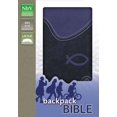 thumbnail image 1 of Pre-Owned NIrV, Backpack Bible, Leathersoft, Blue (Unknown) 0310744083 9780310744085, 1 of 1