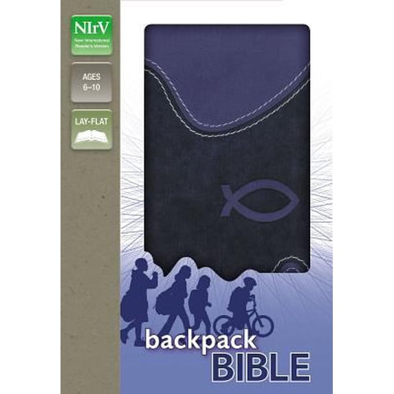 Pre-Owned NIrV, Backpack Bible, Leathersoft, Blue (Unknown) 0310744083 9780310744085
