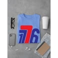 thumbnail image 3 of 1776 Happy Birthday Of America T-Shirt Men -Image by Shutterstock, Male 4X-Large, 3 of 4