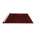thumbnail image 2 of Ahgly Company Machine Washable Indoor Rectangle Abstract Red Modern Area Rugs, 2' x 5', 2 of 4