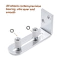 thumbnail image 4 of Sliding Barn Door Floor Guide Wall Mounted, Adjustable Roller Guide with Ball Bearings, Chrome-plating, 4 of 6