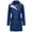 Blue, variant on Fesfesfes Women Rain Jacket Outdoor Plus Size Waterproof Hooded Outerwear Windproof Loose Coat