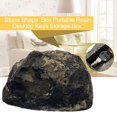 thumbnail image 2 of Stone Rock Hidden Diversion Safe House Keys Car Garden Security Home O4T4, 2 of 9