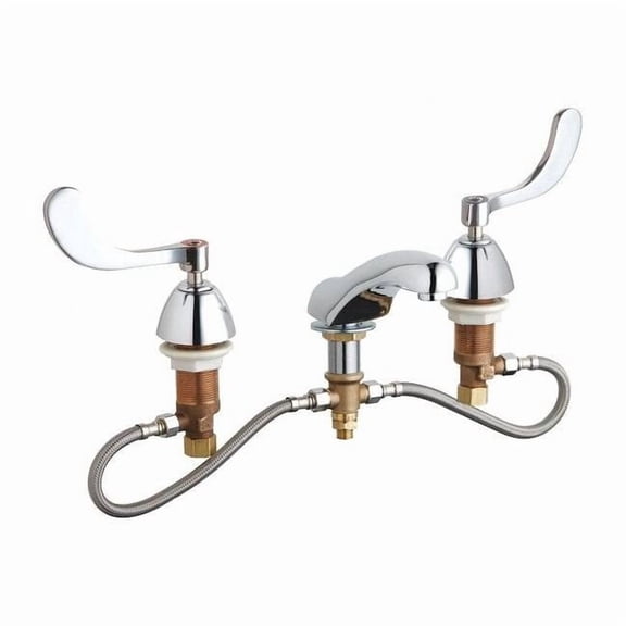 Chicago Faucet Concealed Hot And Cold Water Sink Faucet 404-HZ317ABCP
