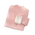 thumbnail image 1 of Qudderr Chandails en Molleton pour Bébés Garçons Col Rond Pull à Manches Longues Col Roulé Automne Hiver Taille 2-13T, 1 of 8