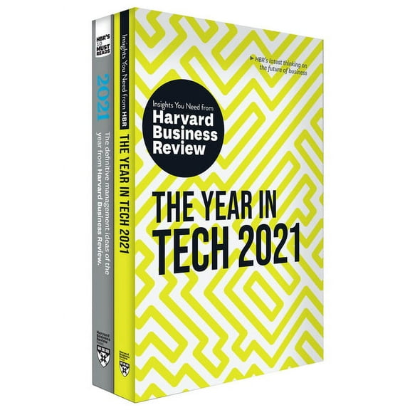Hbr's Year in Business and Technology: 2021 (2 Books), (Paperback)