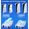 thumbnail image 4 of PS5 Stand Cooling Station for PS5 Pro,Slim, ESYWEN PS5 Accessories,Cooling Stand for PlayStation 5 with Dual Controller Charger, 4 of 8