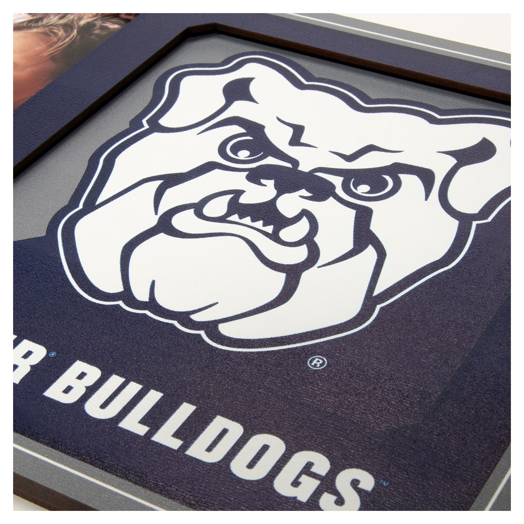 IDNA Butler Bulldogs 3D Logo Series Picture Frame