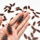 thumbnail image 1 of 50 piezas de cucarachas falsas de broma, juguetes de broma de plástico de apariencia real, insectos aterradores, bichos realistas, regalos de broma, cucaracha novedosa para fiesta de Halloween, 1 of 5