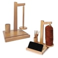 thumbnail image 4 of Yarn Holder for Knitting and Crocheting Wood Yarn Dispenser with Magnetic Twirling Mechanism and Slip Resistant Base, 4 of 5