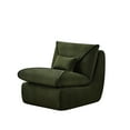 thumbnail image 4 of Jopath Compressed Lounge Chair With Ottoman,Innovative Compressed Lounge Chair, Modern Sofa For Small Spaces, Comfortable Upholstered Sofa For Living Room, Bedroom Or Studio Green, 4 of 9