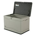 thumbnail image 2 of Lifetime 60103 Coffre de Rangement pour Terrasse, 80 Gallons, Sable du Désert/brun, 2 of 5