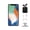 Silver, variant on Pre-Owned Unlocked, Apple, A1865, iPhone X, for All Carriers, Cell Phone, 64GB 3GB RAM 2716 mAh, Wireless Charging, Silver