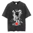 thumbnail image 2 of Death Notes Anime lavado manga corta cuello redondo Y2k camiseta hombres ropa nueva en Top & Tees camiseta para hombre Camisetas 50830, 2 of 5
