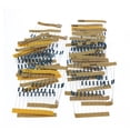 thumbnail image 2 of VONKY 300 Pieces Metal Film Resistors Stable Electric Part Universal 1/4W Resistance Kit Resistor Device DIY Accessory Making Material, 2 of 6