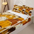 thumbnail image 3 of Erosebridal Cute Guinea Pig Zipper Twin Comforter Sets with Fitted Sheet and 2 Pillowcases,Cartoon Animals Zipper Bedding Set For Girls,Reversible,4-Piece, 3 of 7