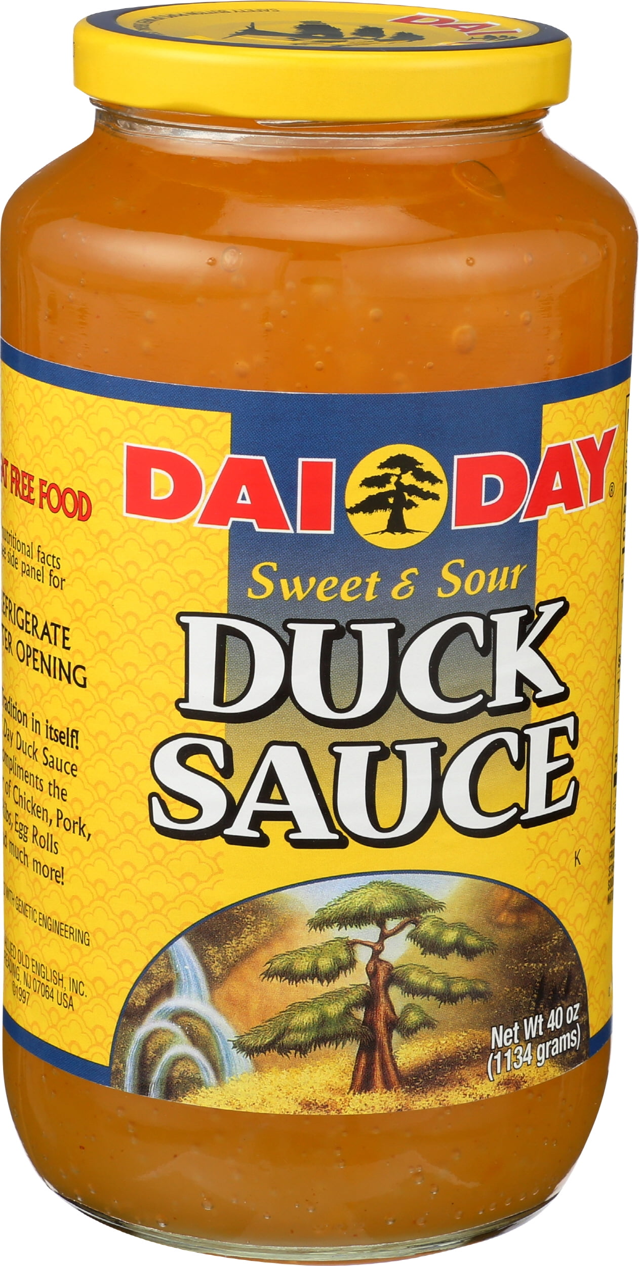 Pack of 6, Dai Day Sweet and Sour Duck Sauce, 40 oz