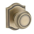 thumbnail image 2 of Baldwin Reserve FDTRATAR003 Full Dummy Traditional Knob and Arch Rose Lifetime Brass Finish, 2 of 6