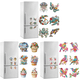 thumbnail image 1 of 6 Uds Acrílico Forma Especial Flores Y Pintura Diamantes Imanes Nevera, 1 of 6