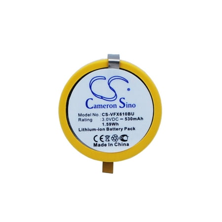 Wireless Credit Card Terminal - Cameron Sino 530mAh Battery for VeriFone VX610, VX610 wireless terminal, VX610 wireless credit card machine