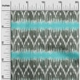 thumbnail image 1 of oneOone Tissu en Coton Flex Chevron Ikat Imprimé 1 Yard 40 Pouces de Large, 1 of 4