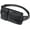 Black, variant on Small Vintage Waist Pack Crossbody Bag with Adjustable Strap and 4 Zipper Compartments, 9.5 x 5.5 x 2 in, Crazy Coffee
