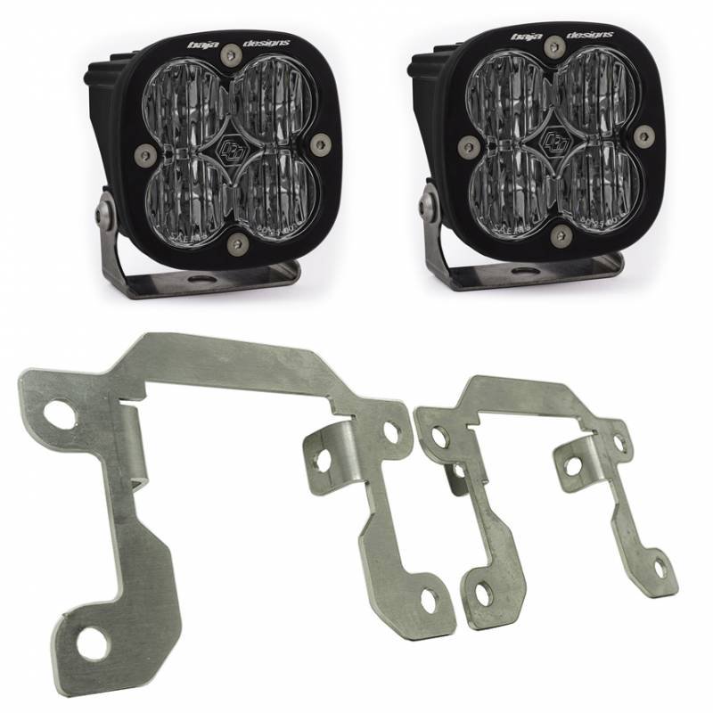 Baja Designs 2019-2020 Ford Ranger Fog Light Squadron Fog Pocket Kit