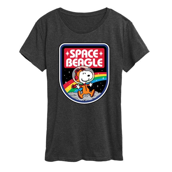 Peanuts - Snoopy Space Beagle - Women's Short Sleeve Graphic T-Shirt