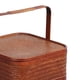 thumbnail image 4 of Fiambrera de bambú antigua, cesta de mano, diseño cuadrado de doble capa, mano de obra exquisita, almacenamiento de pasteles, regalo para amigos, deco Grande Soledad caja de almuerzo chino, 4 of 10