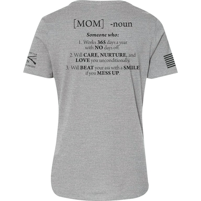 Grunt Style Women's Mom Defined Relaxed Fit T-Shirt - Small