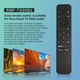 thumbnail image 4 of RMF-TX800U Voice Remote Control Replacement Compatible for S-ony Smart TV A80K X80K X95K X90K X85K 4K 8K 2022 XR-65A80K RMF-TX900U HDR LED smart TV, 4 of 7
